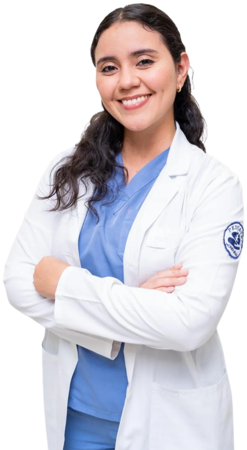 Dra. Susan Rodríguez, especialista en Pediatría en Clínica Médica Guzmán, Choloma, Honduras